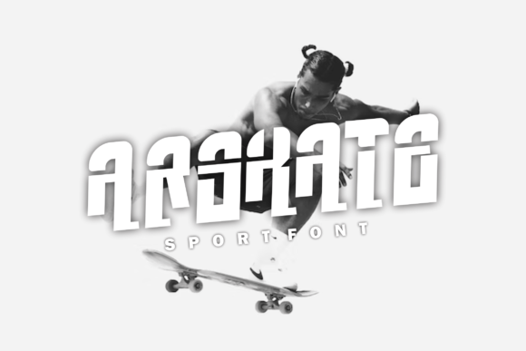 Arskate: A Futuristic Slab Serif Font for Modern Editorial Design