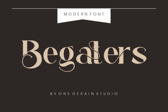 Begaters: A Chic Slab Serif Font for Makers