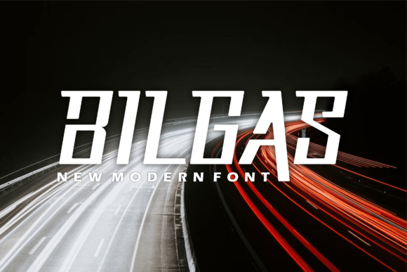 Bilgas: A Modern Slab Serif Font for Web Design