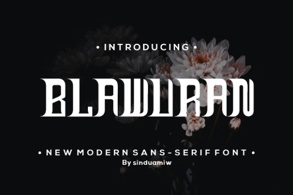 Blawuran Font Review for Bold Campaigns