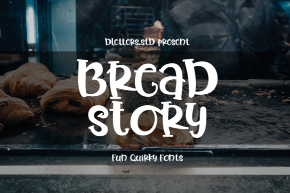 Bread Story Font for Playful Web Design