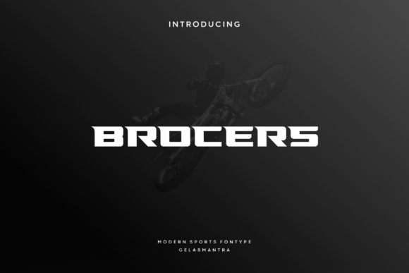 Brocers Font: Bold Slab Serif for Crafters