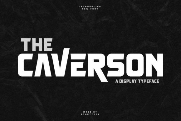 Caverson Font for Elegant Craft Branding