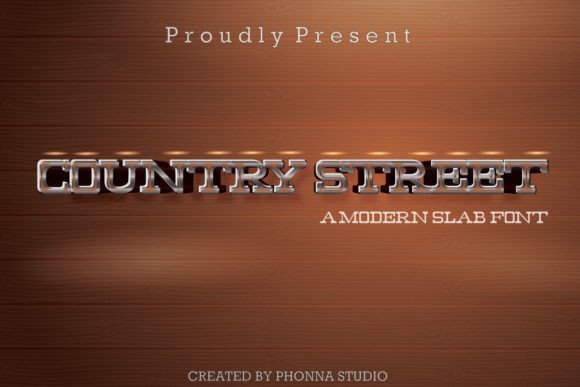 Country Street Font for Handmade Branding