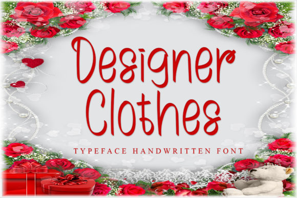 Designer Clothes: An Elegant Slab Serif Typeface