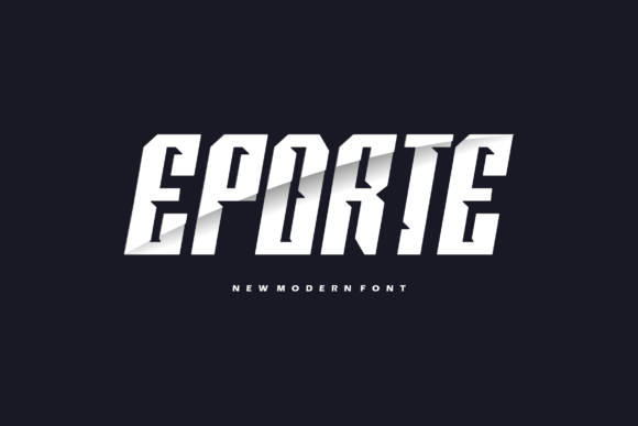Eporte: A Modern Slab Serif Font for Editorial Design