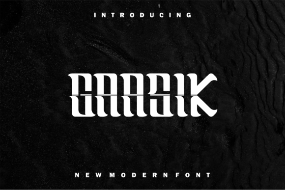 Gaasik Font for Modern Business Branding
