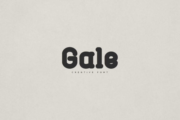 Gale Typeface for Handmade Branding