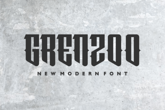 Grenzoo: The Modern Slab Serif Font for Bold Campaigns