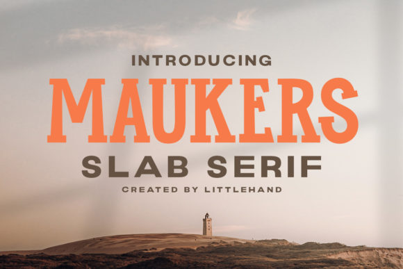 Maukers: A Slab Serif Font for Bold Web Design