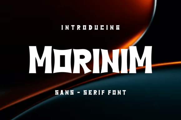 Morinim: A Bold Slab Serif Font for Branding