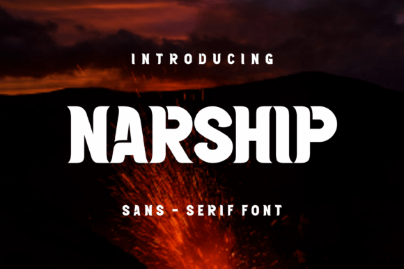 Narship: The Modern Slab Serif Font for Branding
