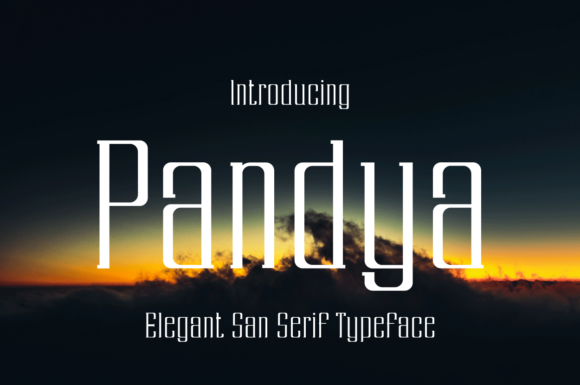 Pandya Font: A Cool Slab Serif for Business Branding
