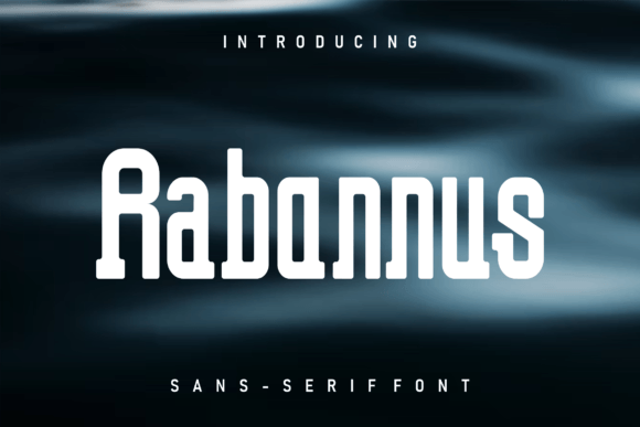 Rabonnus: A Modern Slab Serif for Elegant Editorial Design