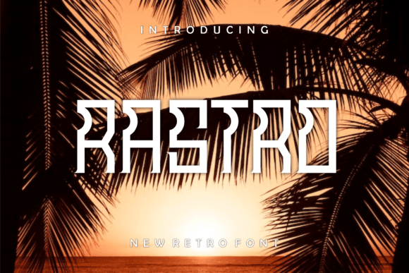 Rastro: Elegant Slab Serif Fonts for Crafters