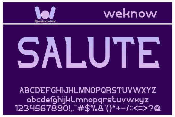 Salute: A Premium Slab Serif Font for Digital Branding