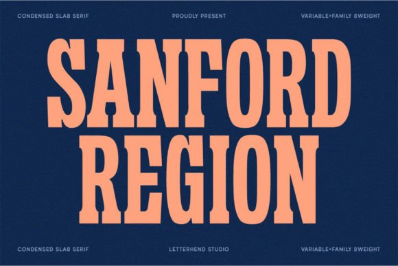 Sanford Region Typeface Review for Branding