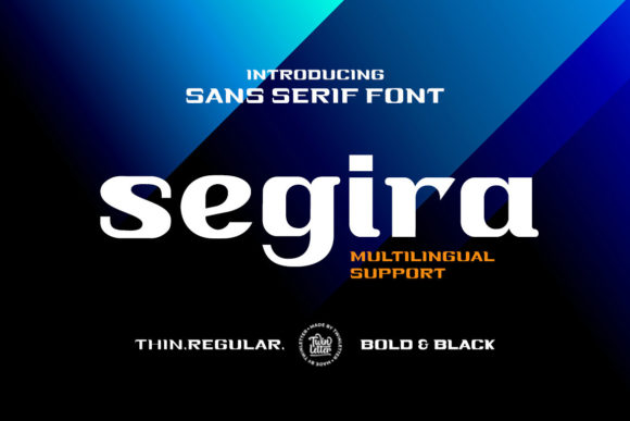 Segira: A Slab Serif Typeface for Digital Branding
