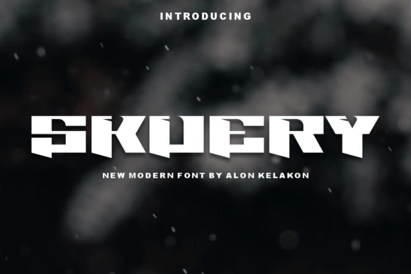 Skuery: The Slab Serif Font for Crafters