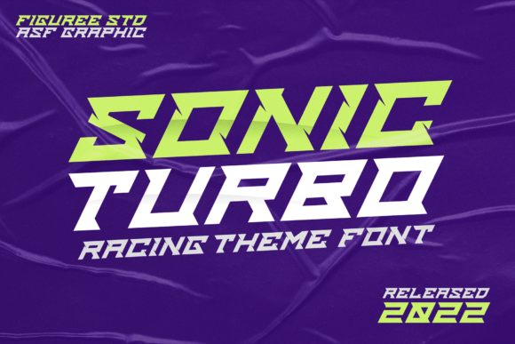 Sonic Turbo: A Bold Slab Serif Font for Makers