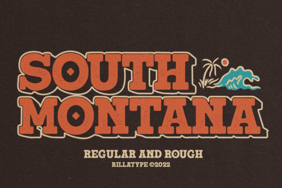 South Montana Typeface for Editorial Design