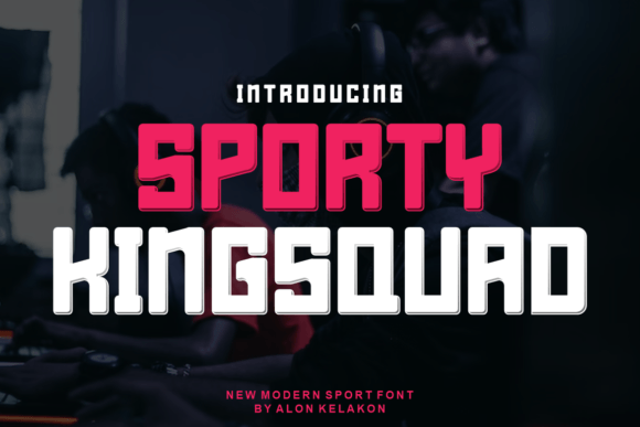 Sporty Kingsquad Font for Bold Branding
