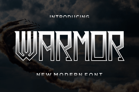 Warmor: A Modern Slab Serif Font for Digital Design
